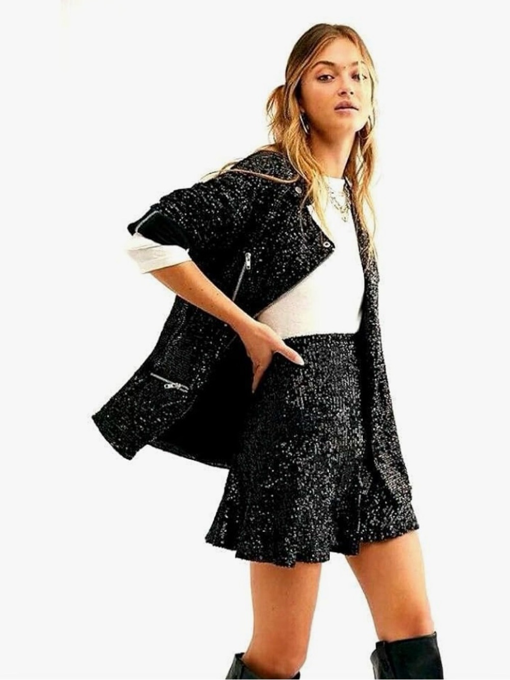 We The Free Midnight Message Moto Jacket